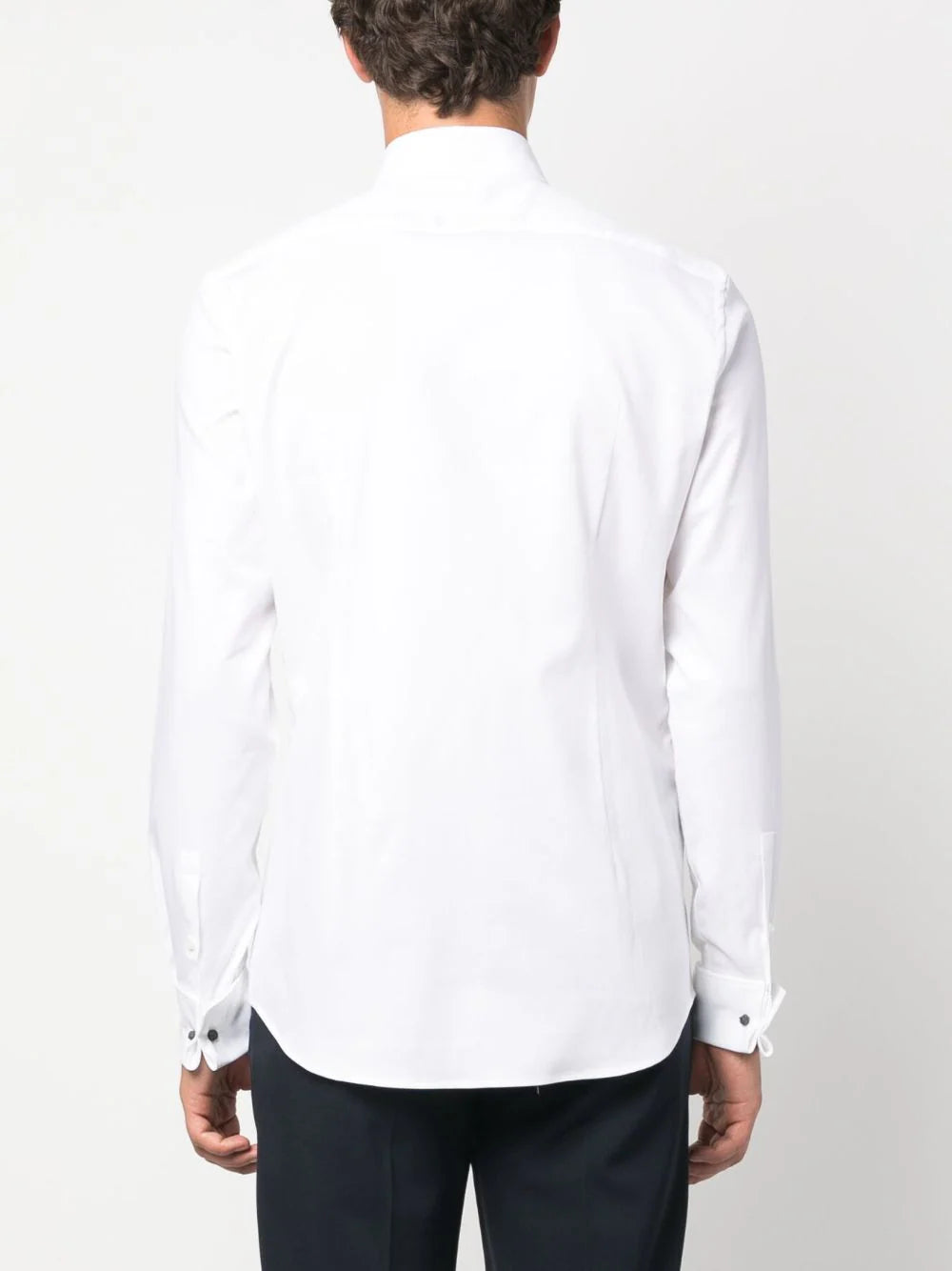 BOSS double-cuff long-sleeve shirt