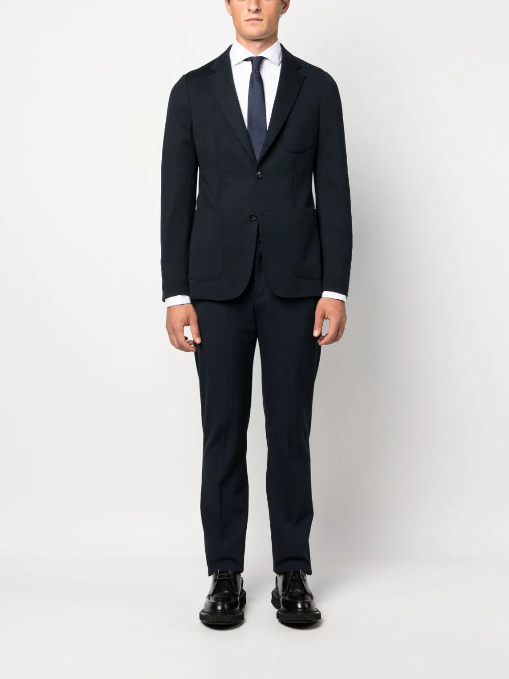 BOSS double-cuff long-sleeve shirt
