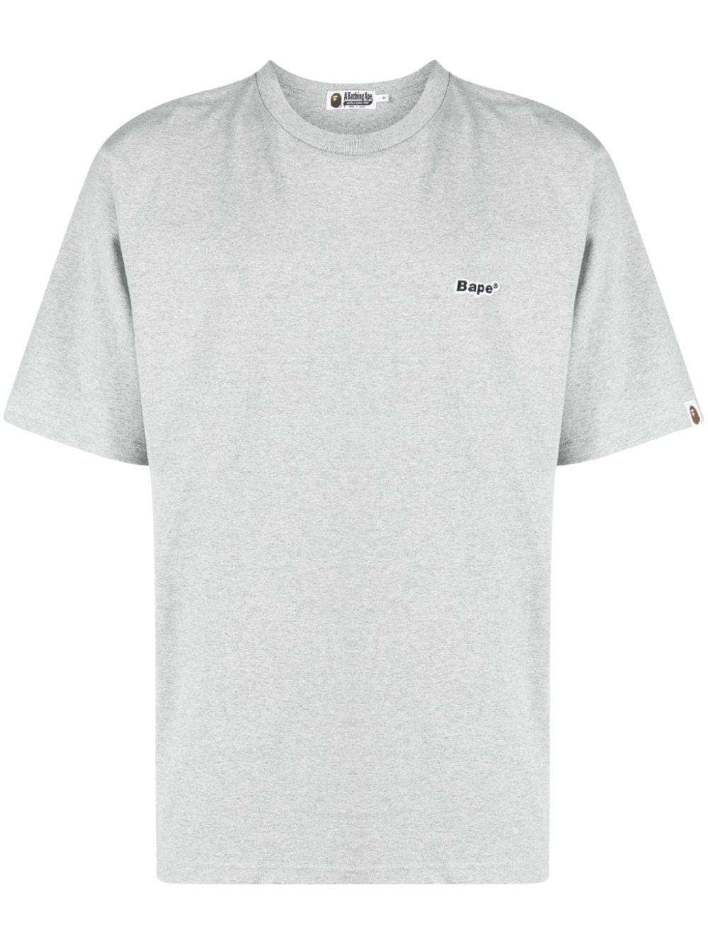 A BATHING APE®  logo-patch cotton T-shirt