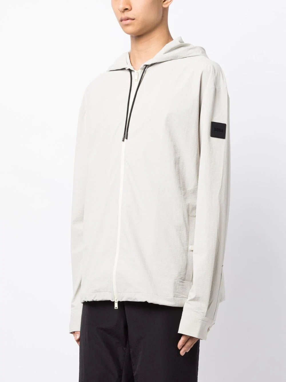 BOSS  zip-up hooded jacket