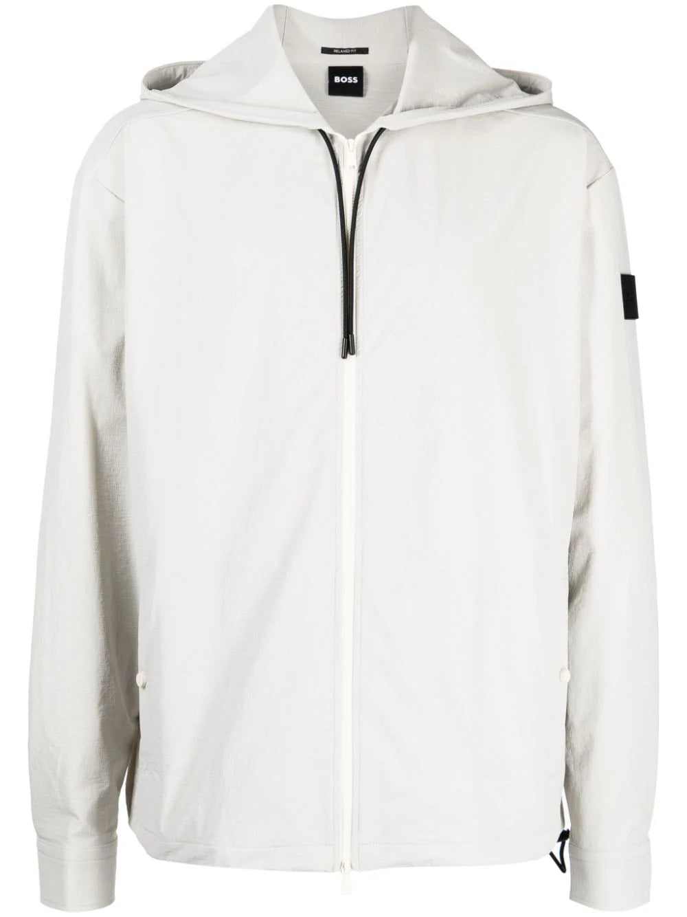 BOSS  zip-up hooded jacket