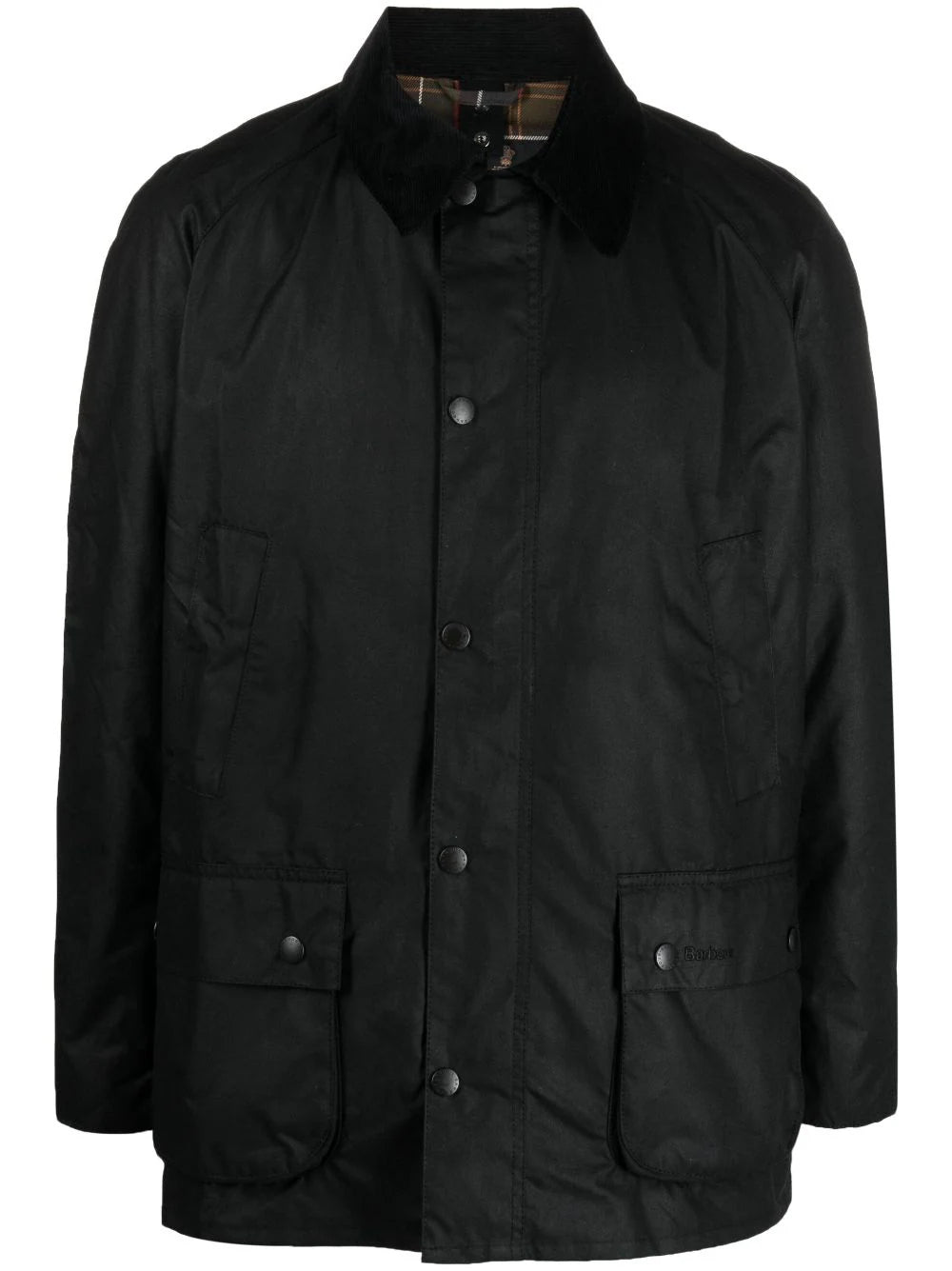Barbour collared wax jacket