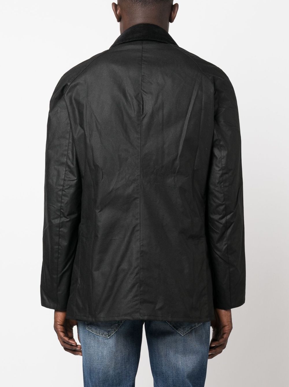 Barbour  collared wax jacket