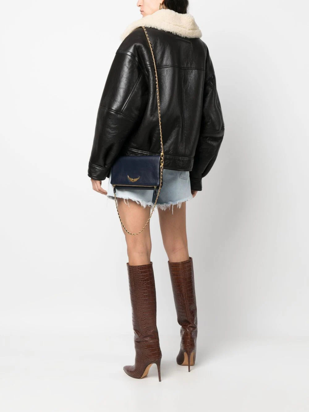 Zadig&Voltaire Rock leather crossbody bag