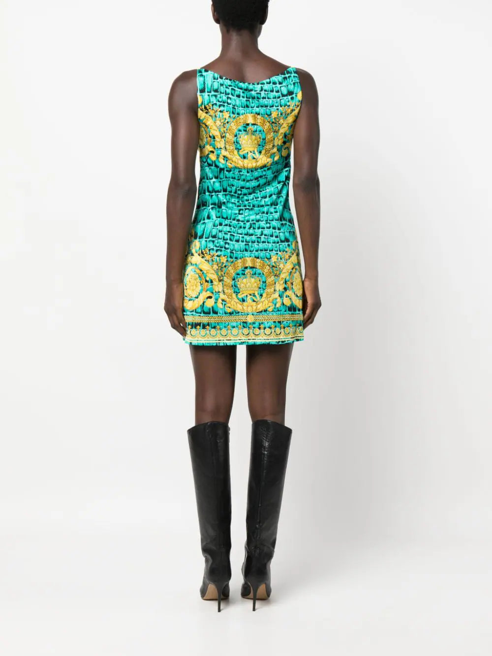 Versace  Baroccodile Medusa '95 minidress