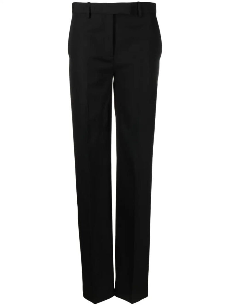 Versace  virgin-wool tailored trousers
