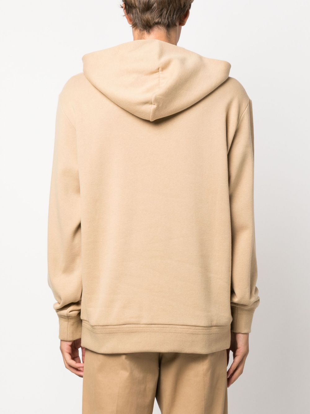Zegna  slouchy-hood cotton blend hoodie