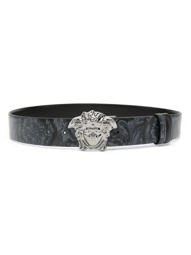 Versace  La Medusa reversible leather belt