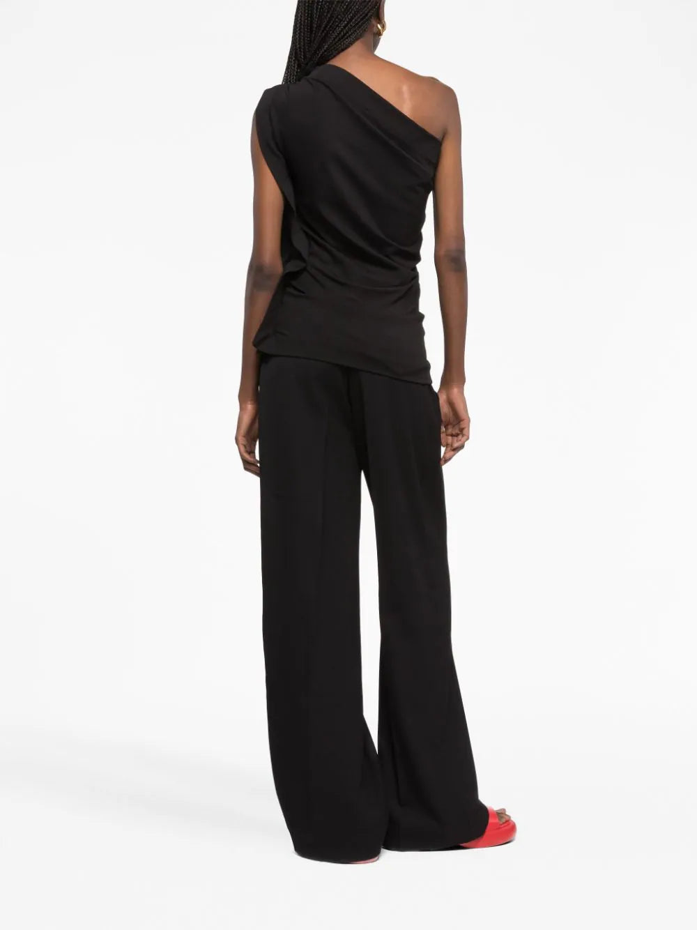 AZ FACTORY  one-shoulder jersey top