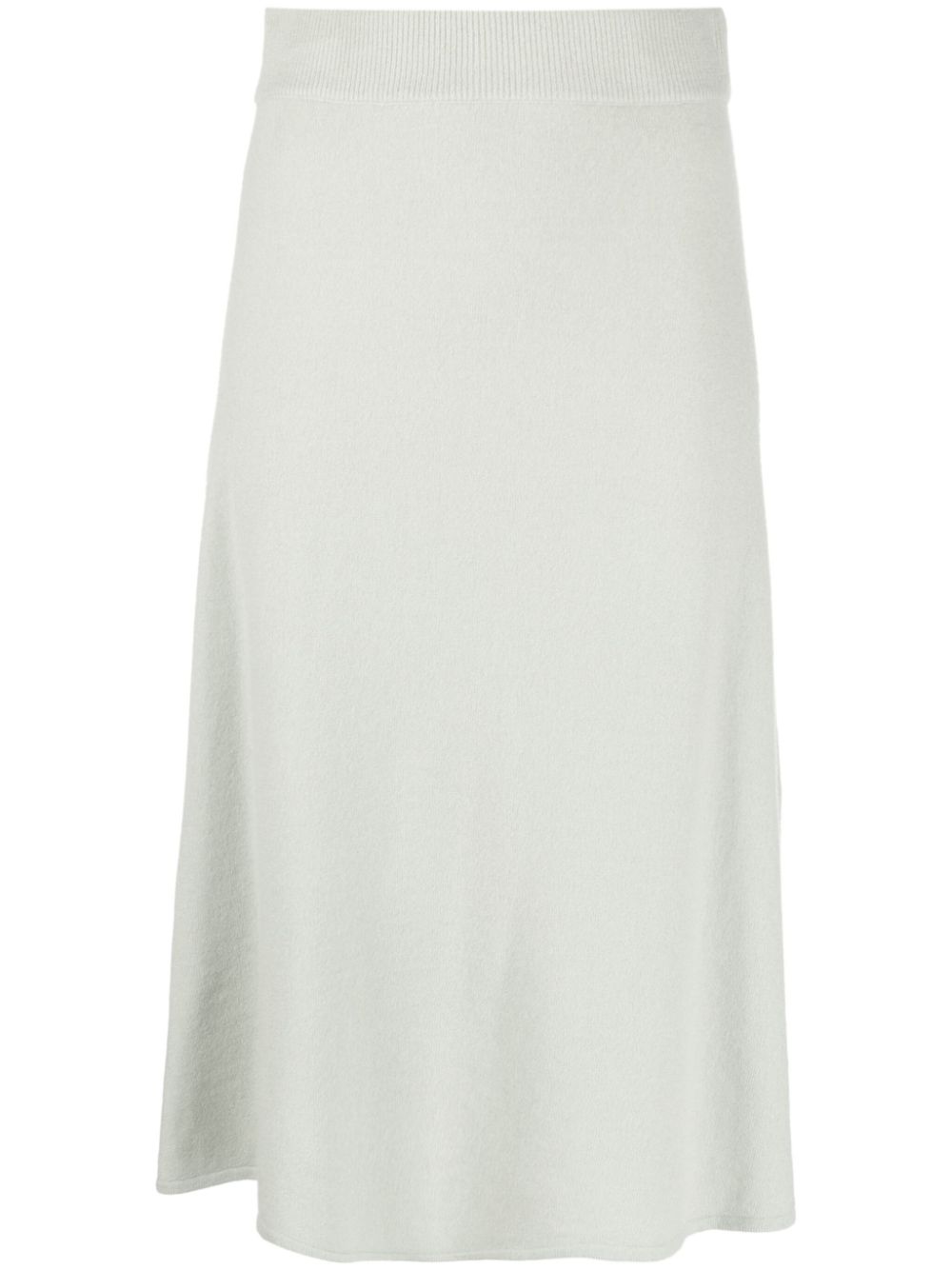 Yves Salomon  flared knitted skirt