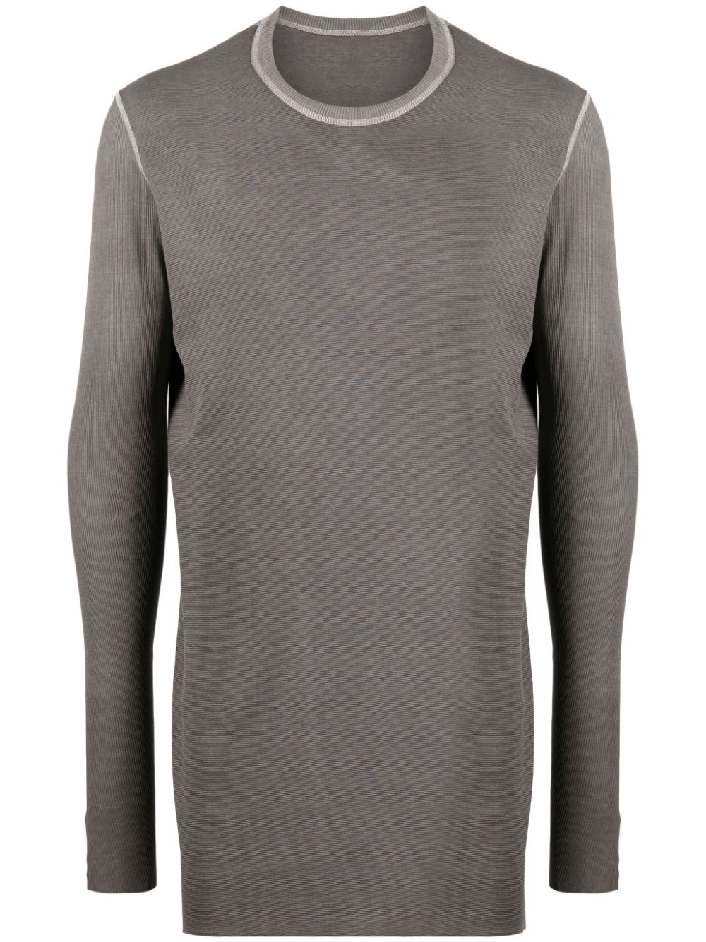 Boris Bidjan Saberi  fine-ribbed long-sleeved T-shirt