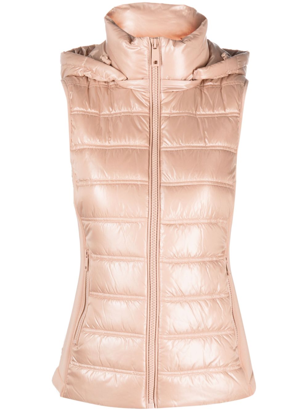 Calvin Klein  zip-up padded satin gilet