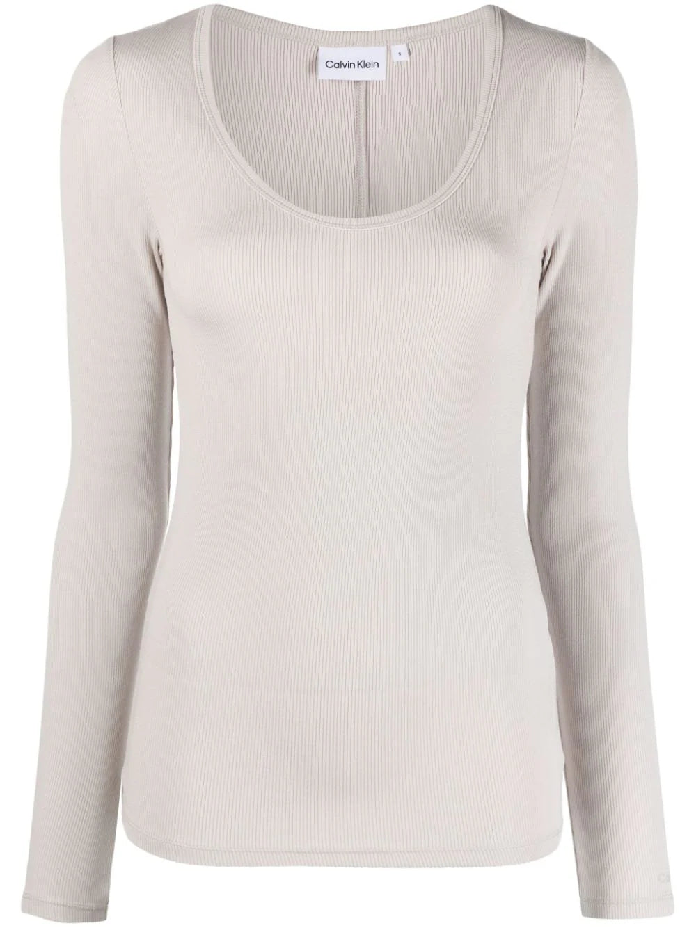 Calvin Klein  ribbed stretch top