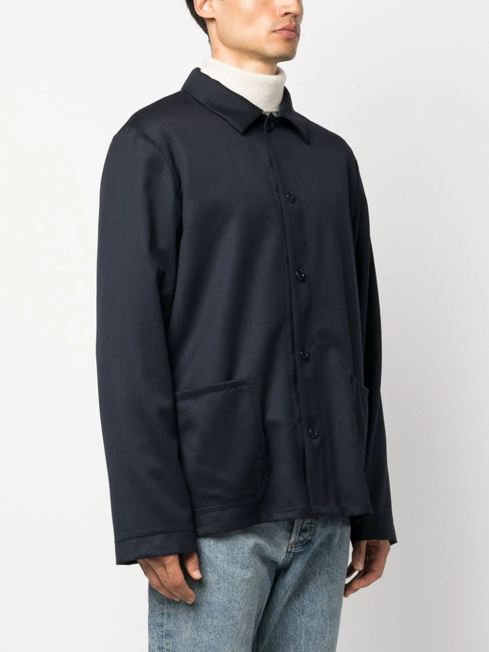 A.P.C. wool shirt jacket