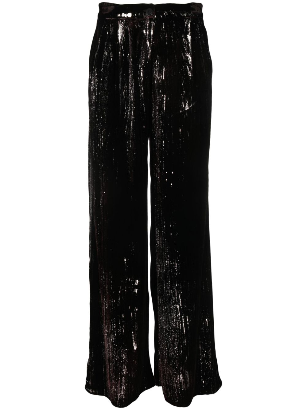 Avant Toi  sequin-embellished flared trousers