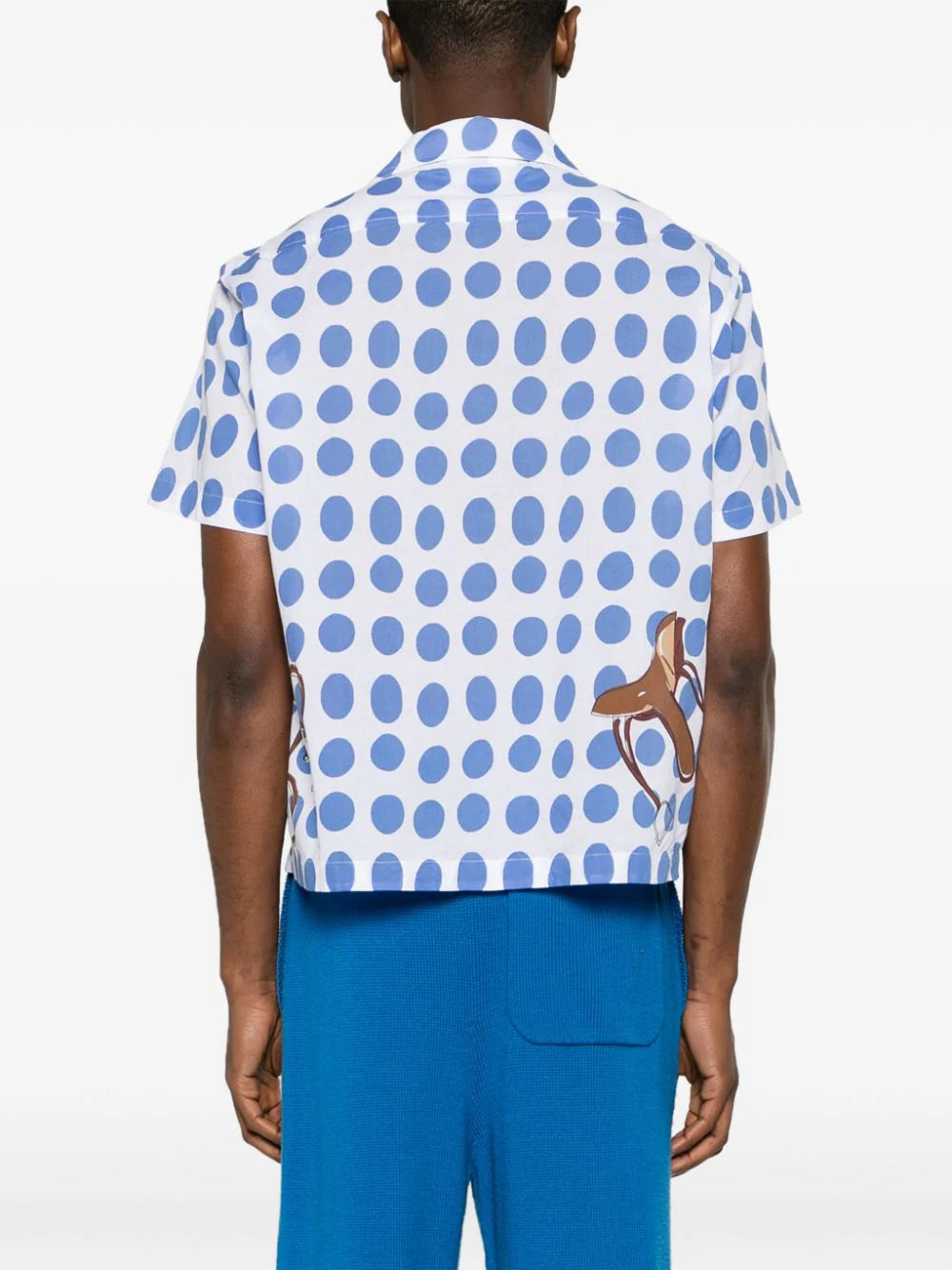 BODE  Jockey Dot cotton shirt