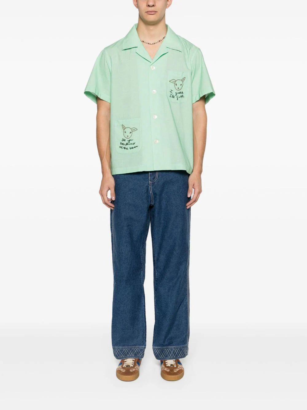 BODE See You at the Barn checked shirt - Image 2