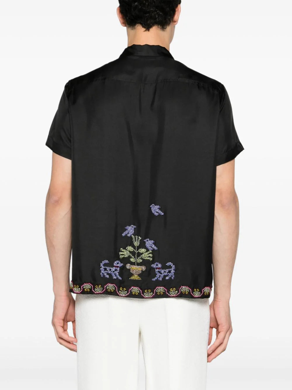 BODE Garden Sampler silk shirt