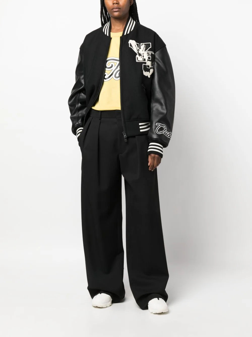 Y-3 Varsity zipped bomber jacket - Image 2