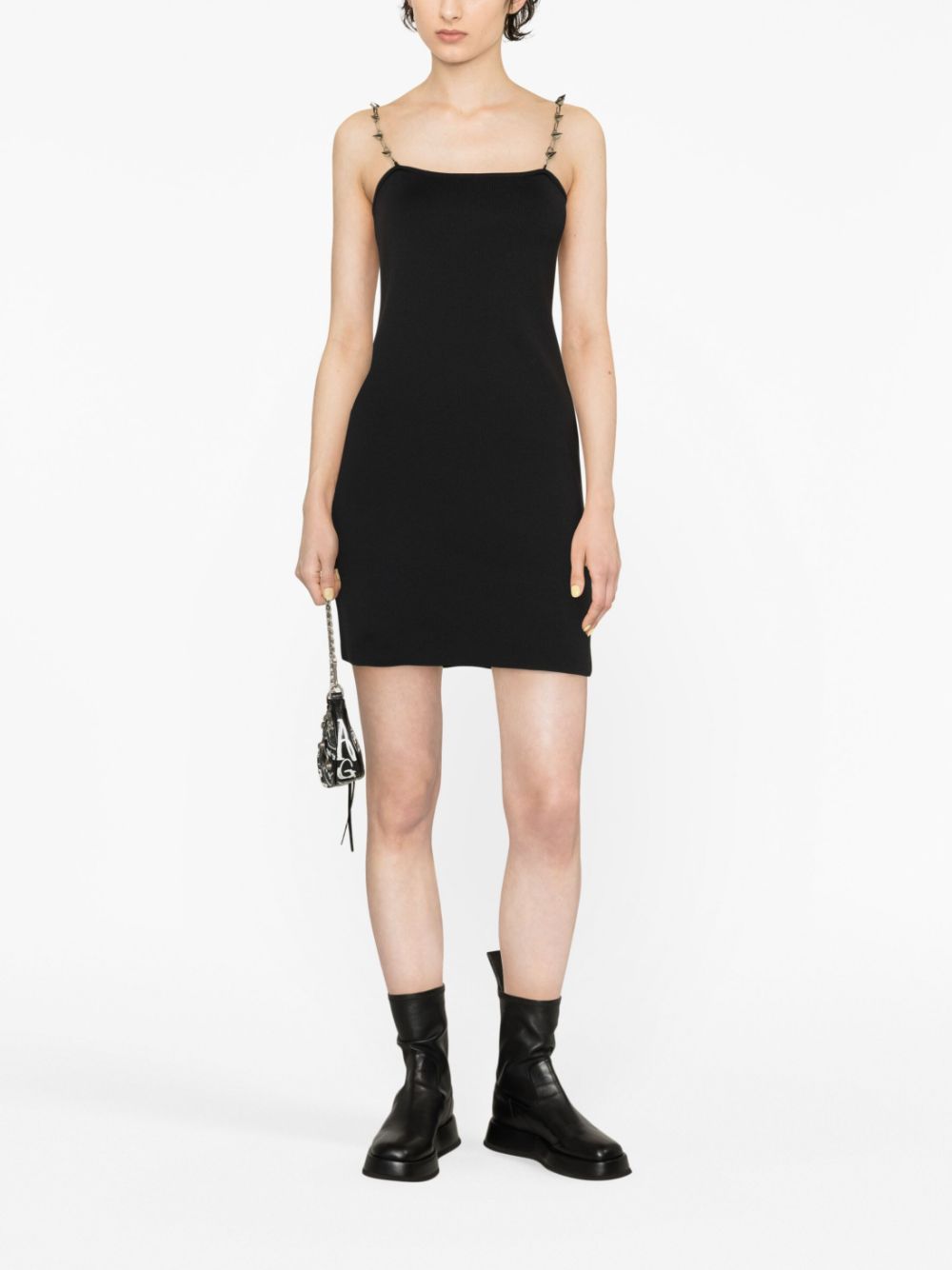 1017 ALYX 9SM studded chain-strap minidress
