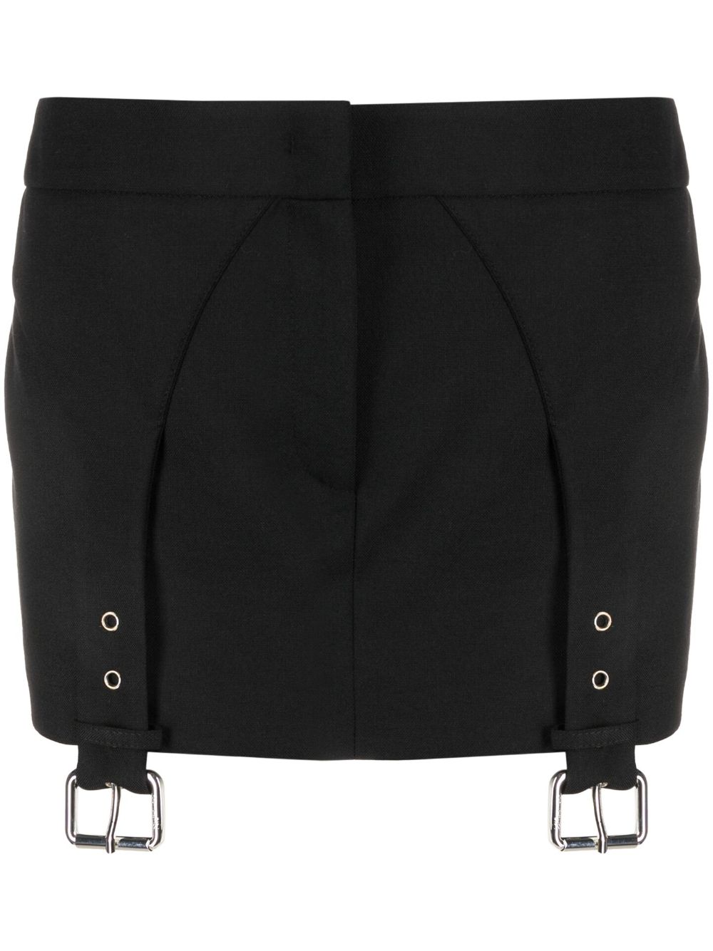 Blumarine  buckle-detail straight miniskirt