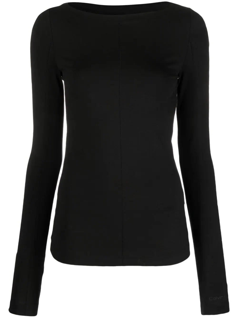 Calvin Klein  long-sleeve cotton-blend T-shirt