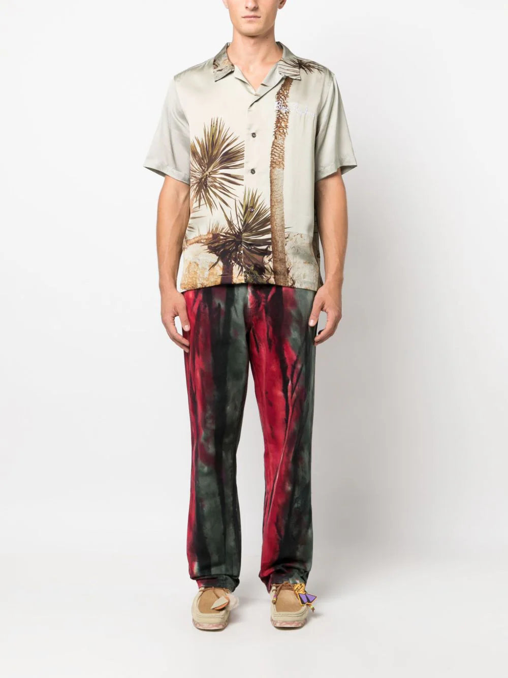 BLUE SKY INN Dragon Tree button-up shirt