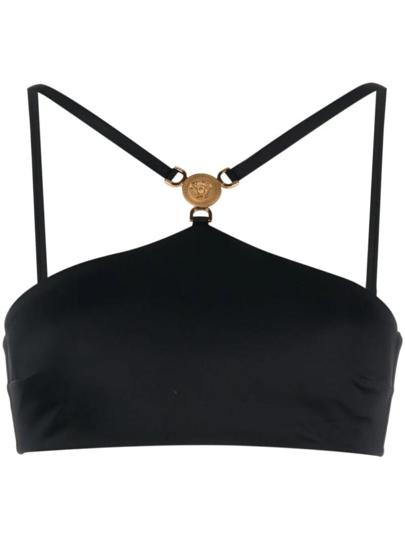 Versace  Medusa Head halterneck bikini top