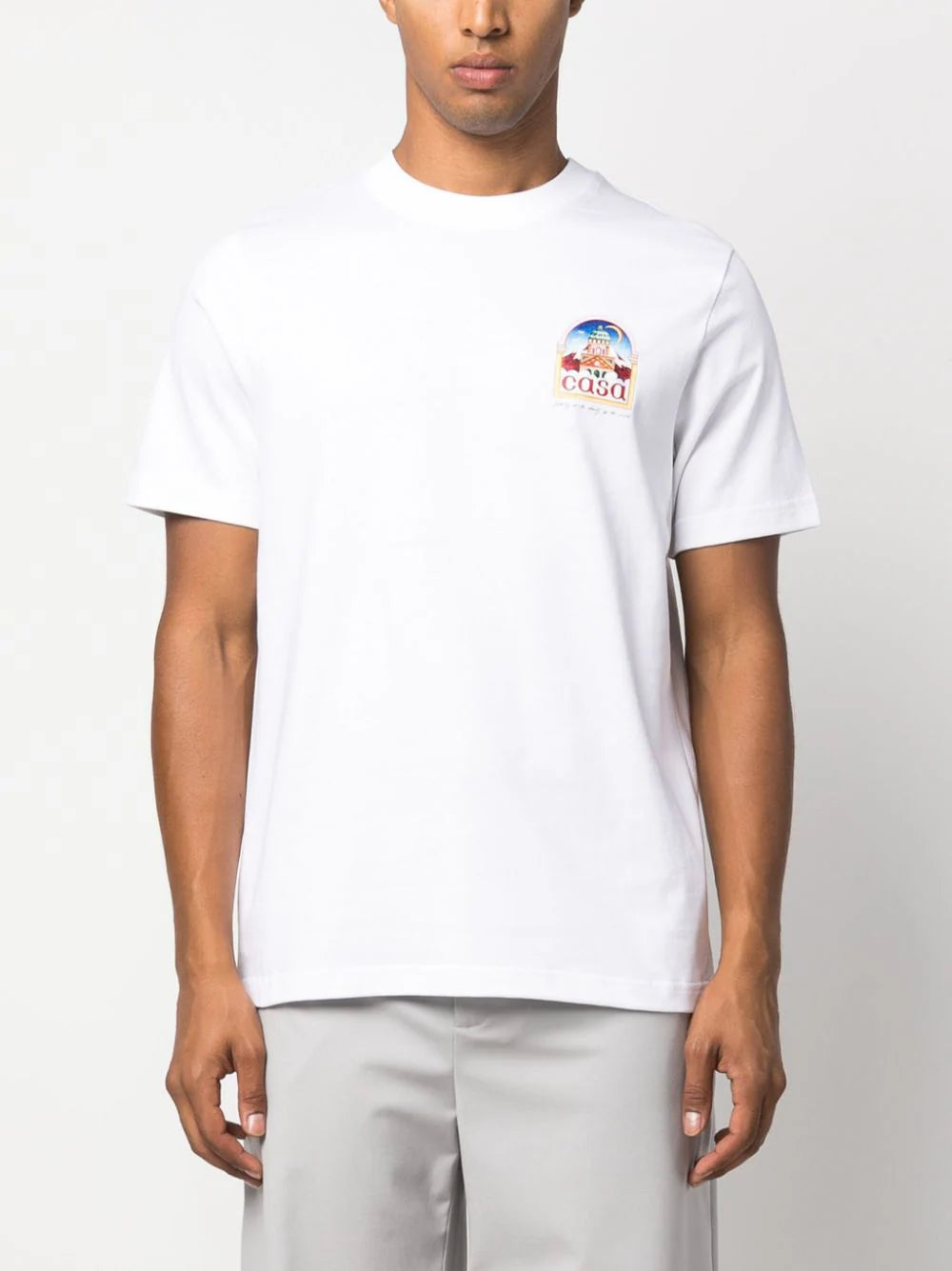 Casablanca  Vue De L'Arche organic-cotton T-shirt