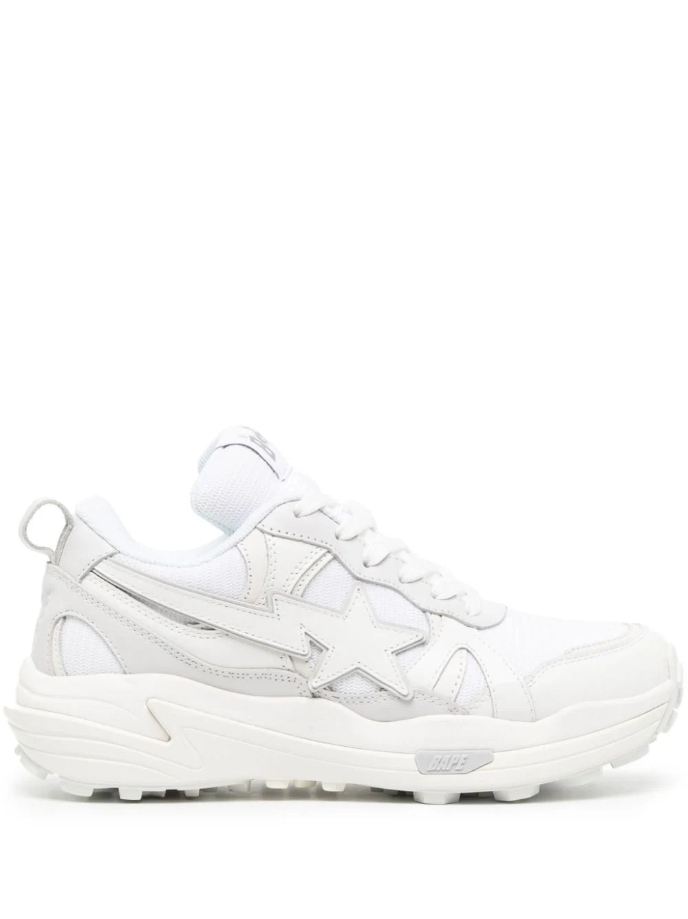 A BATHING APE®  chunky-sole lace-up sneakers