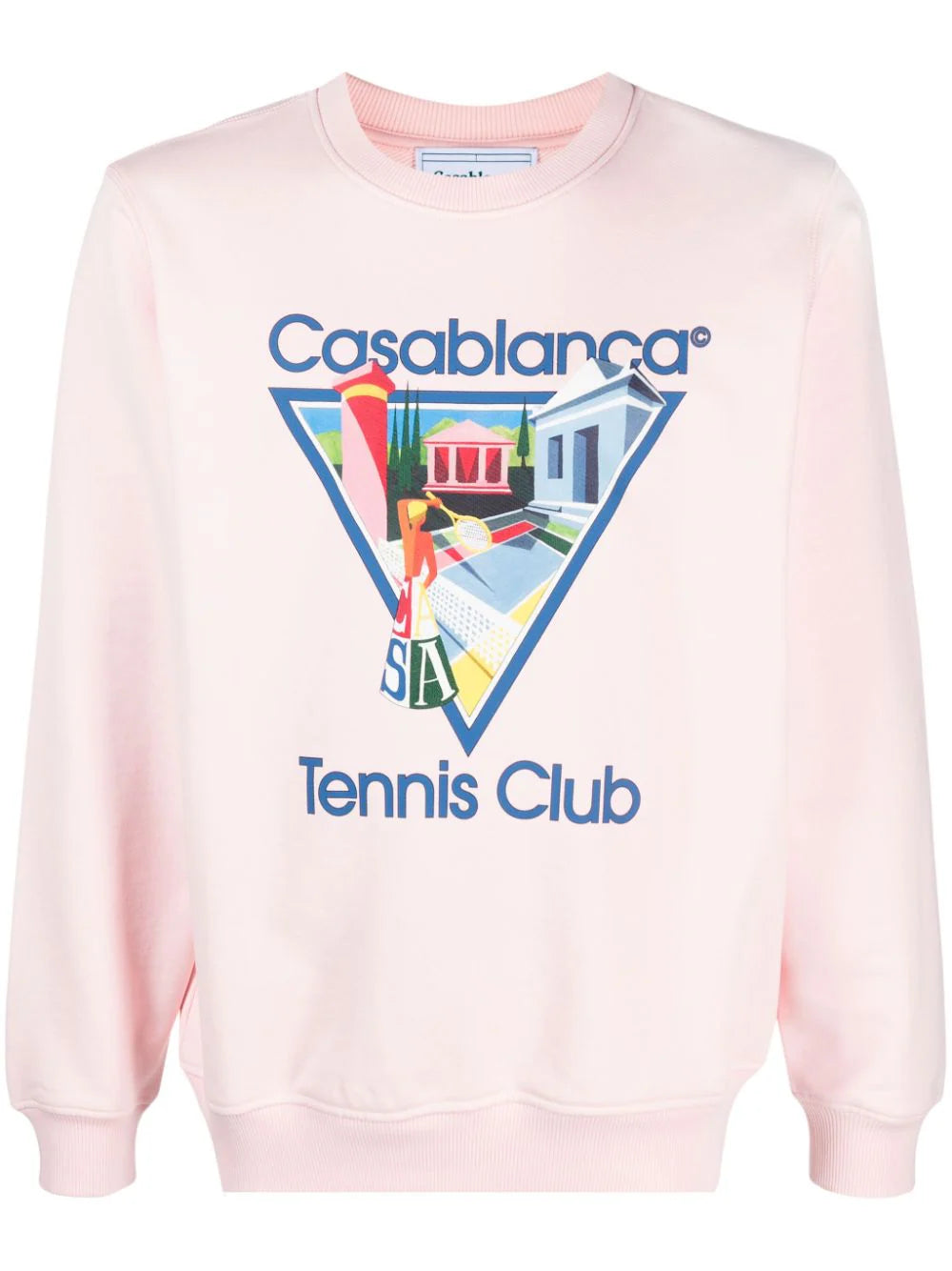 Casablanca  logo-print long-sleeve sweatshirt