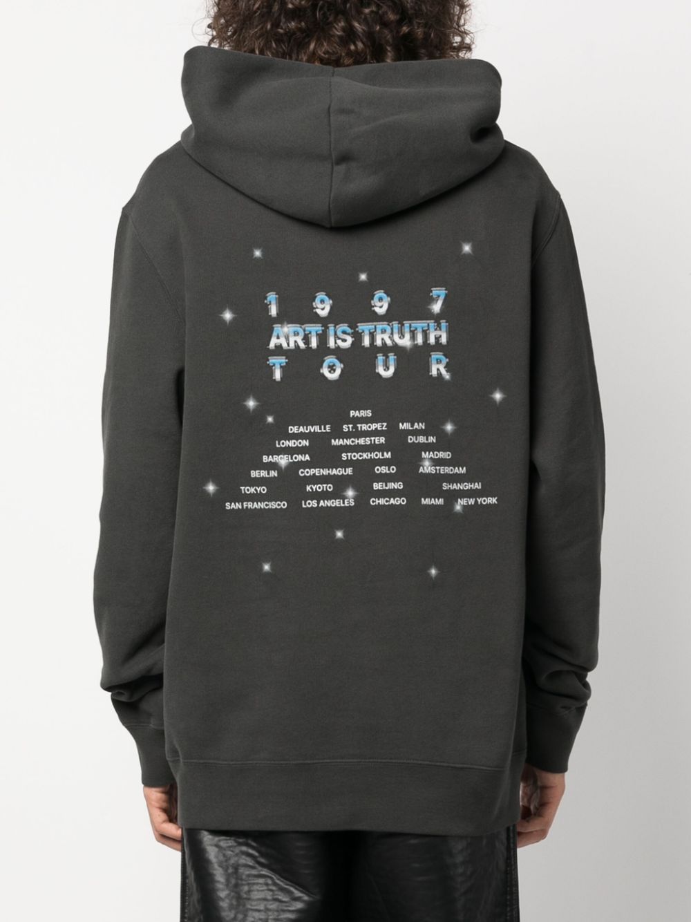 Zadig&Voltaire logo-print organic cotton-blend hoodie
