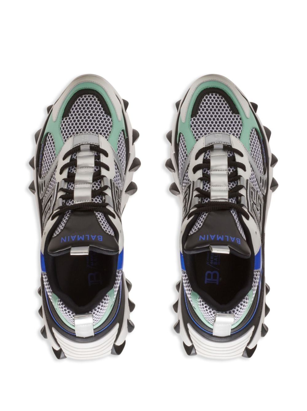 Balmain B-East panelled sneakers