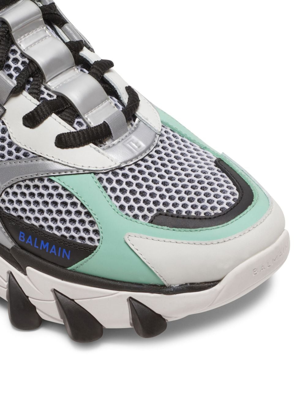 Balmain B-East panelled sneakers