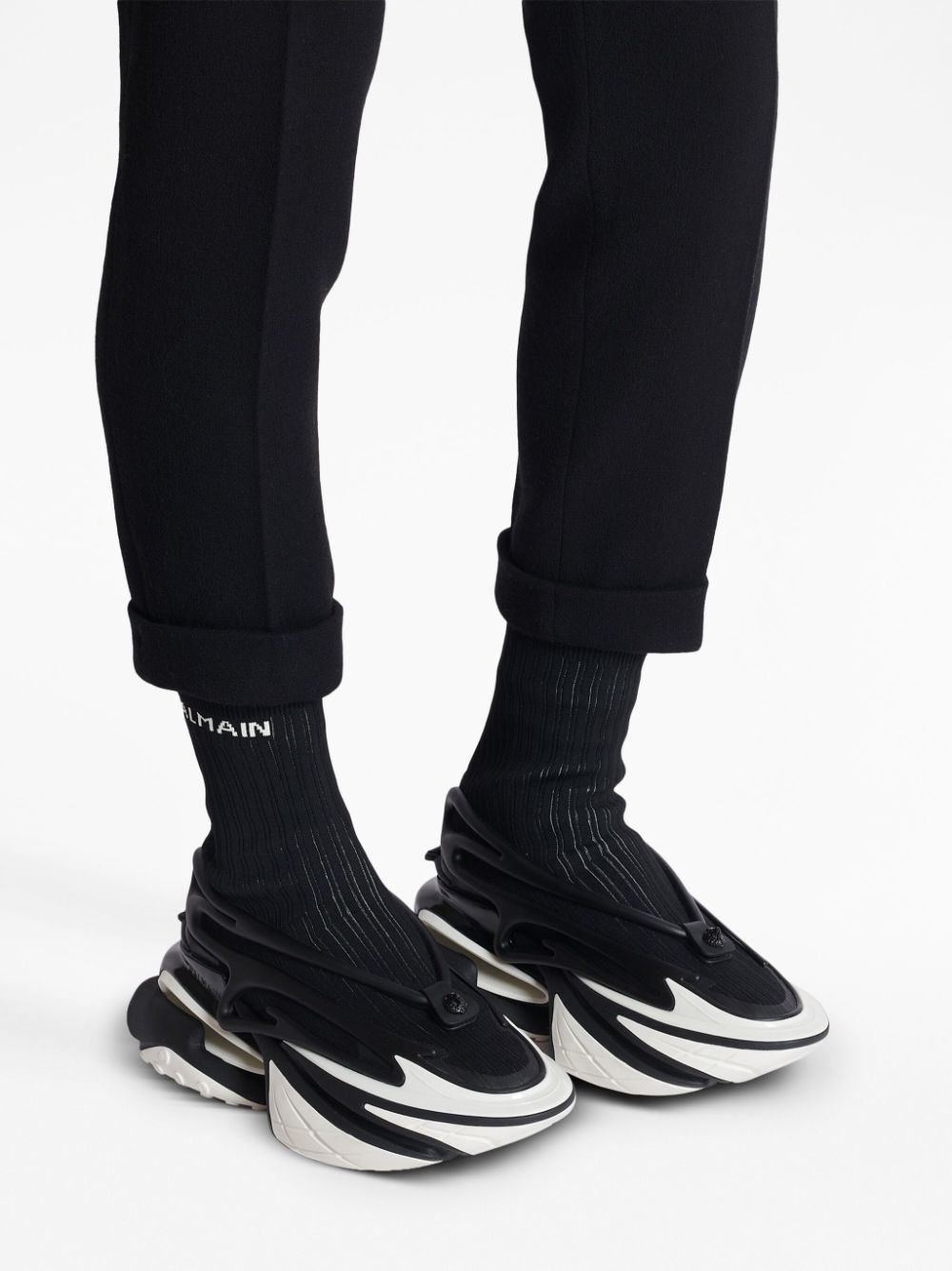 Balmain Unicorn knitted sneakers