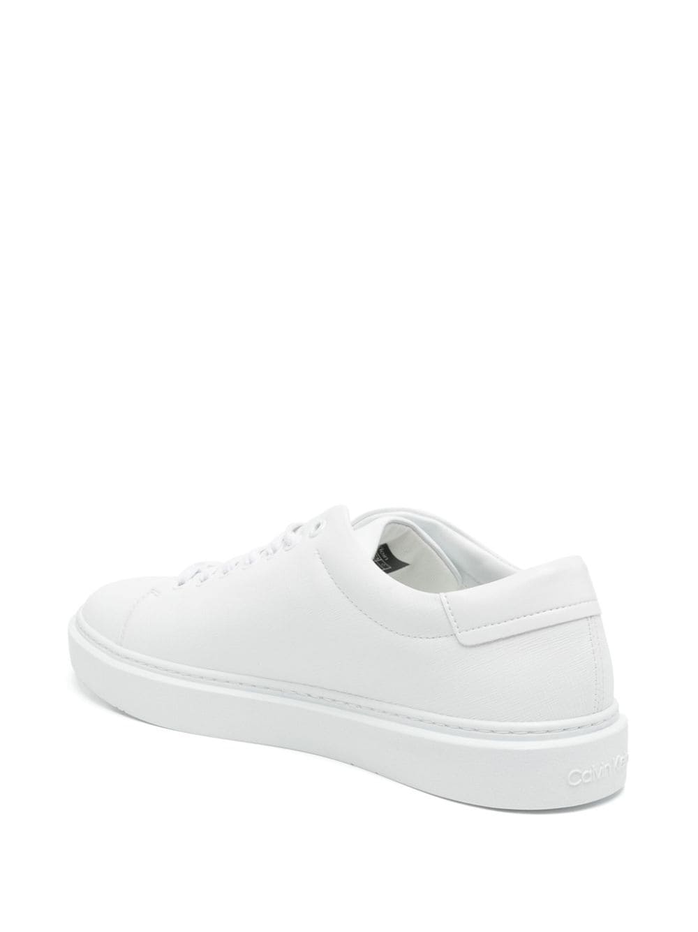 Calvin Klein logo-debossed textured sneakers