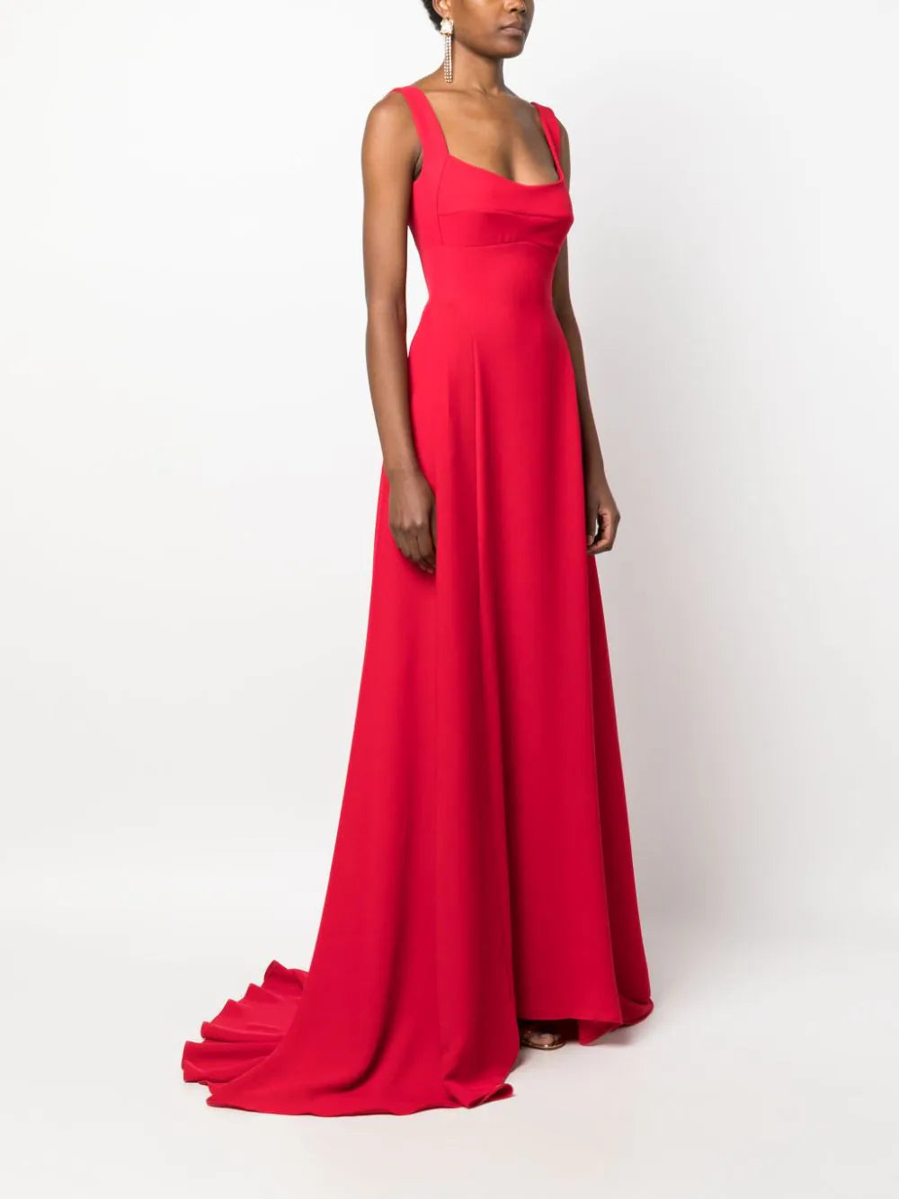 Atu Body Couture  sleeveless crepe gown
