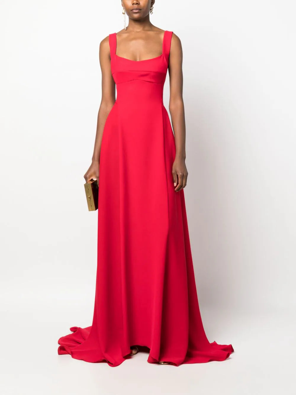 Atu Body Couture  sleeveless crepe gown