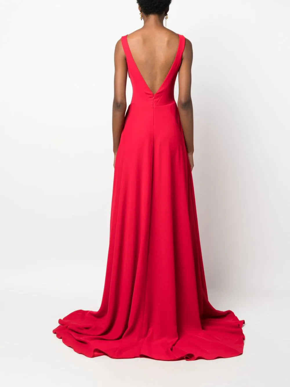 Atu Body Couture  sleeveless crepe gown