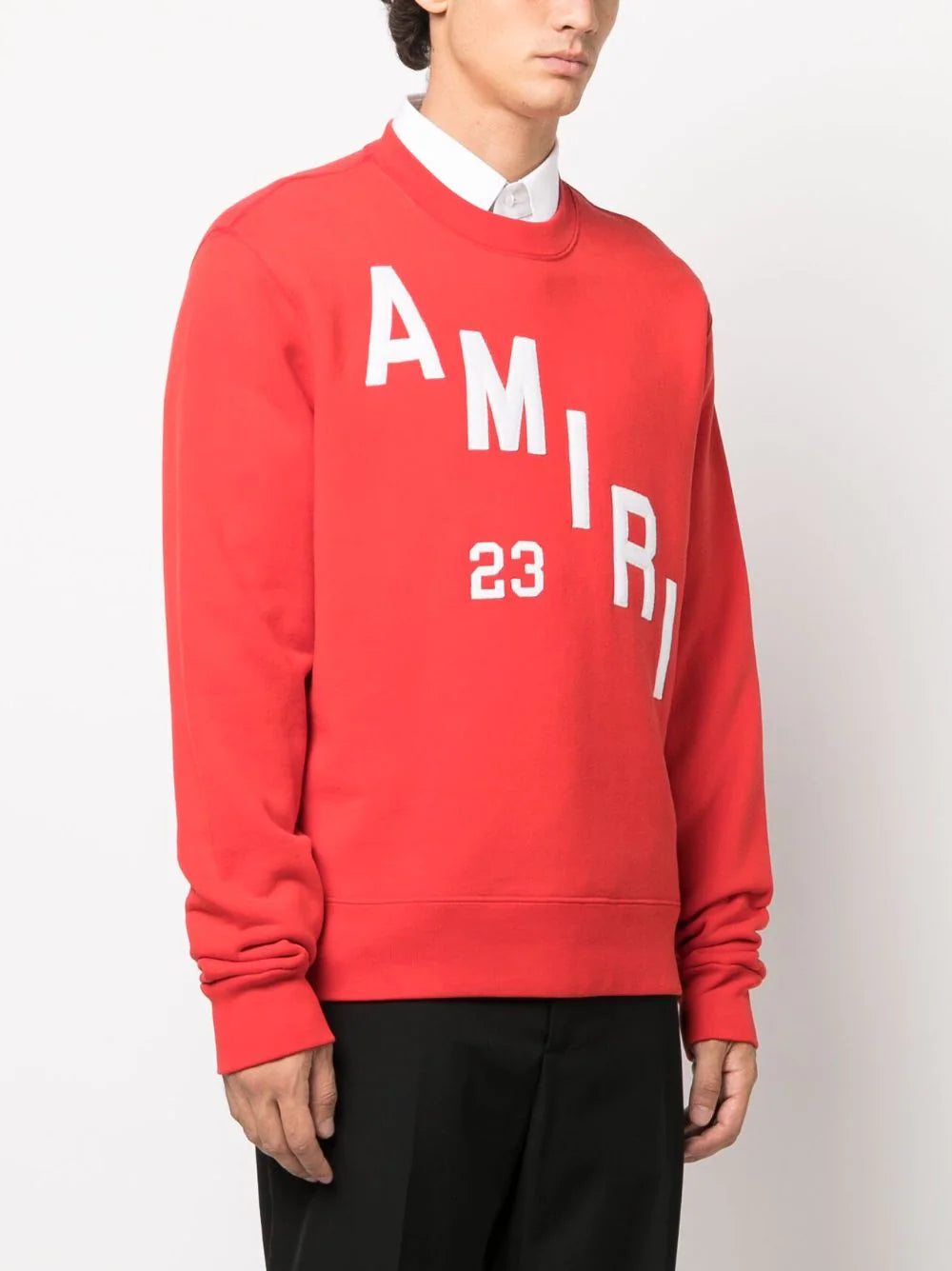 AMIRI logo-print crew-neck sweatshirt