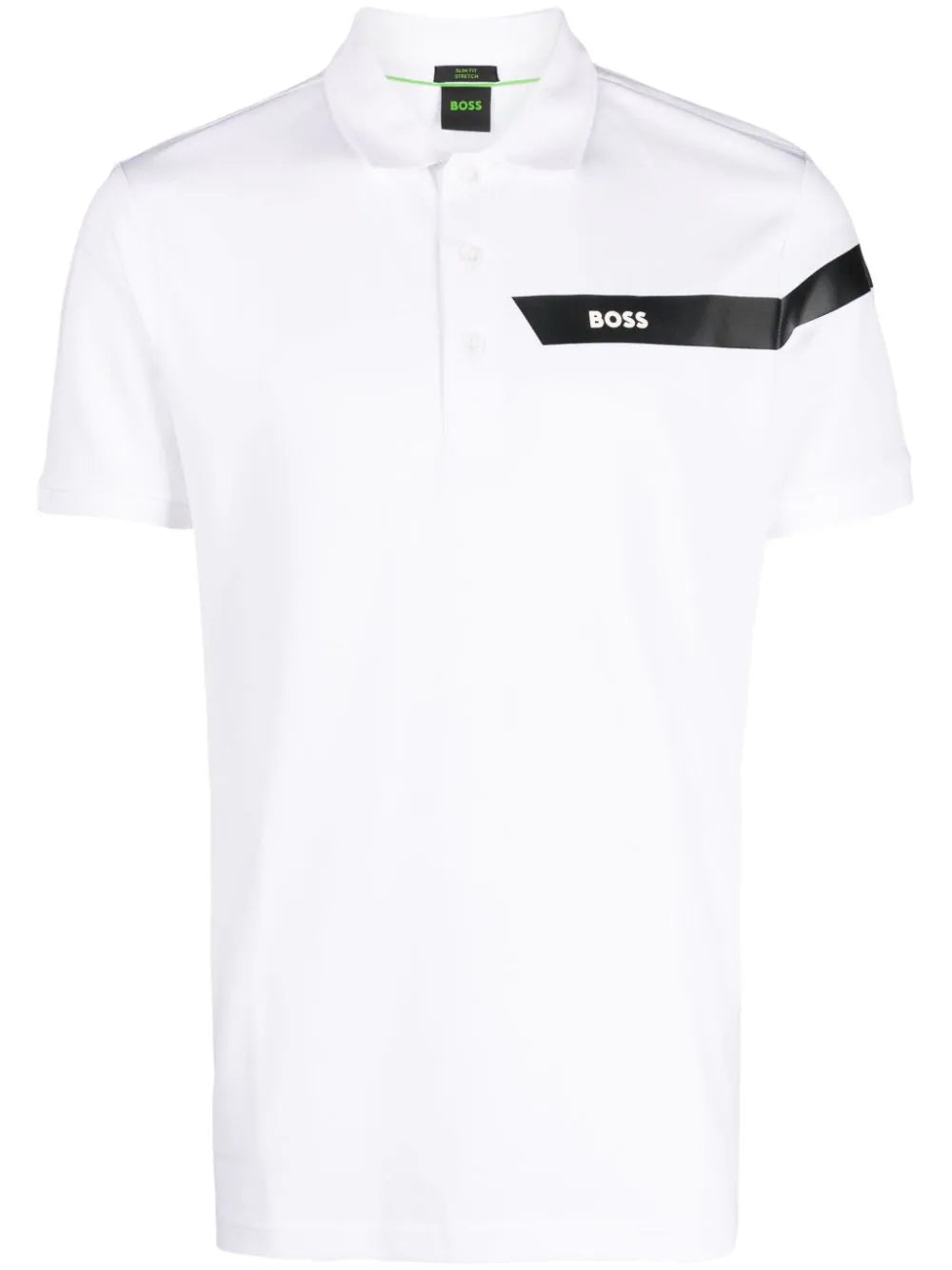 BOSS  logo short-sleeved polo shirt