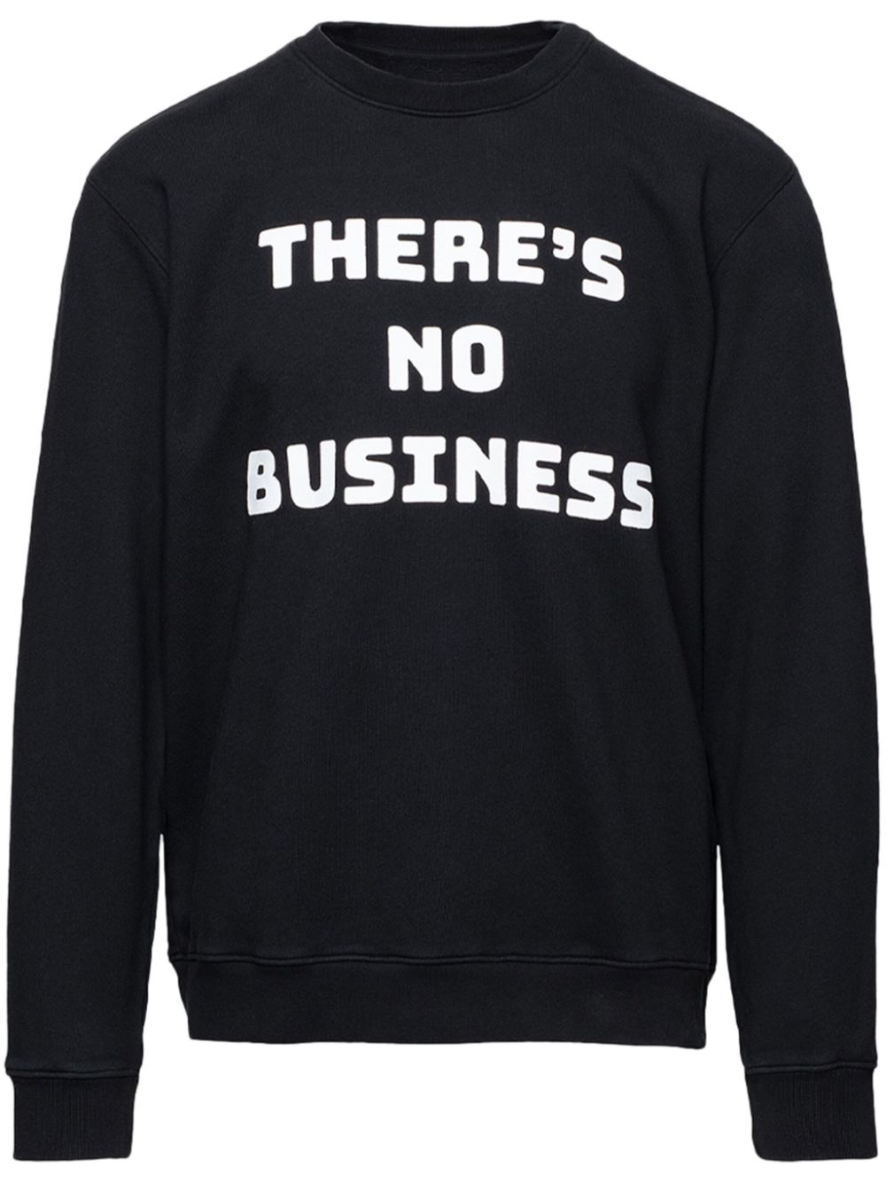 Aztech Mountain  No Biz slogan-print sweatshirt