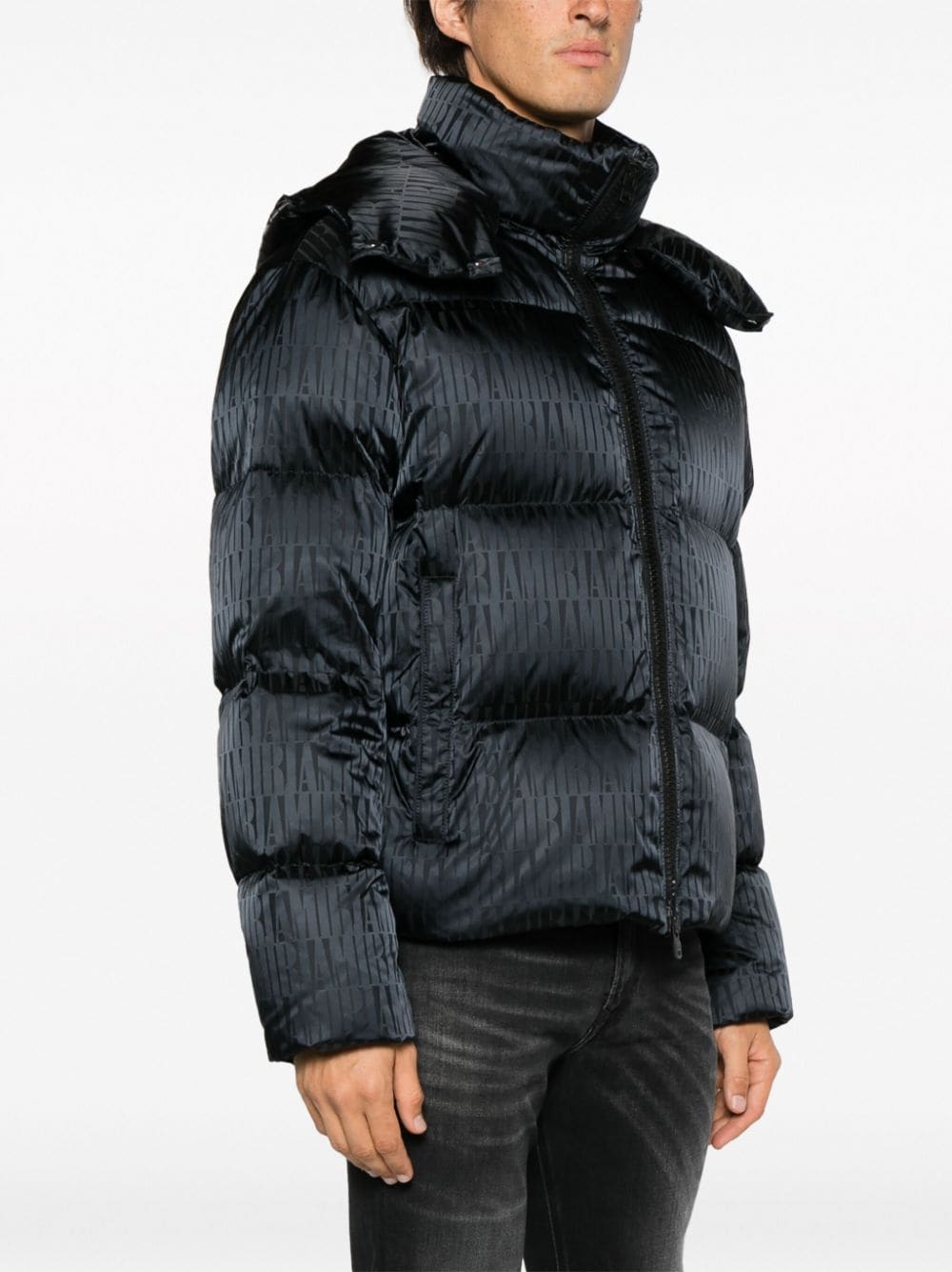 AMIRI logo-print padded jacket - Image 2