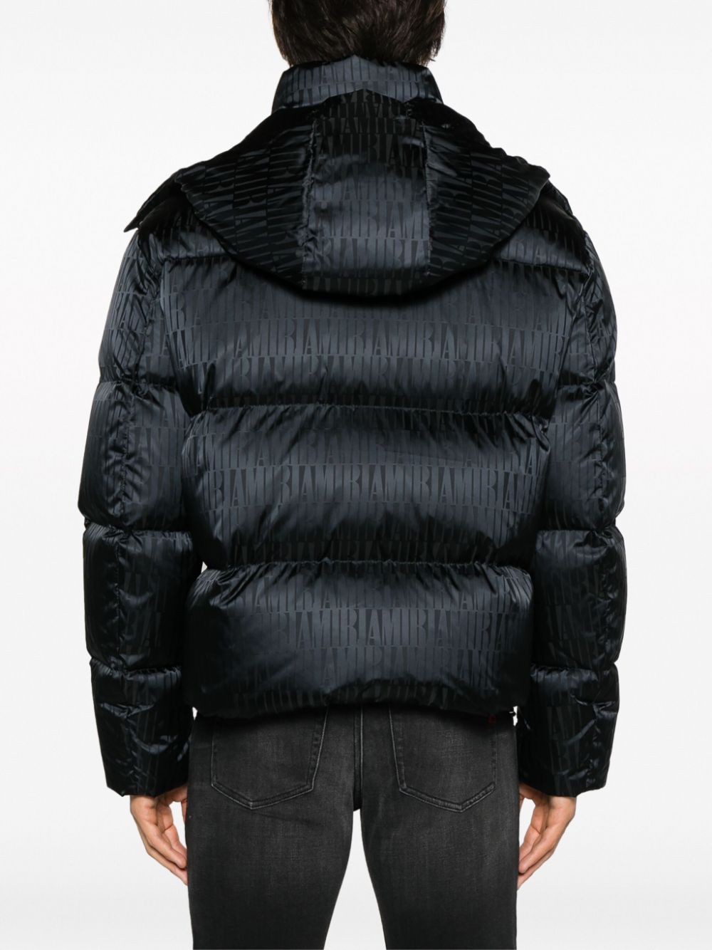 AMIRI logo-print padded jacket - Image 3