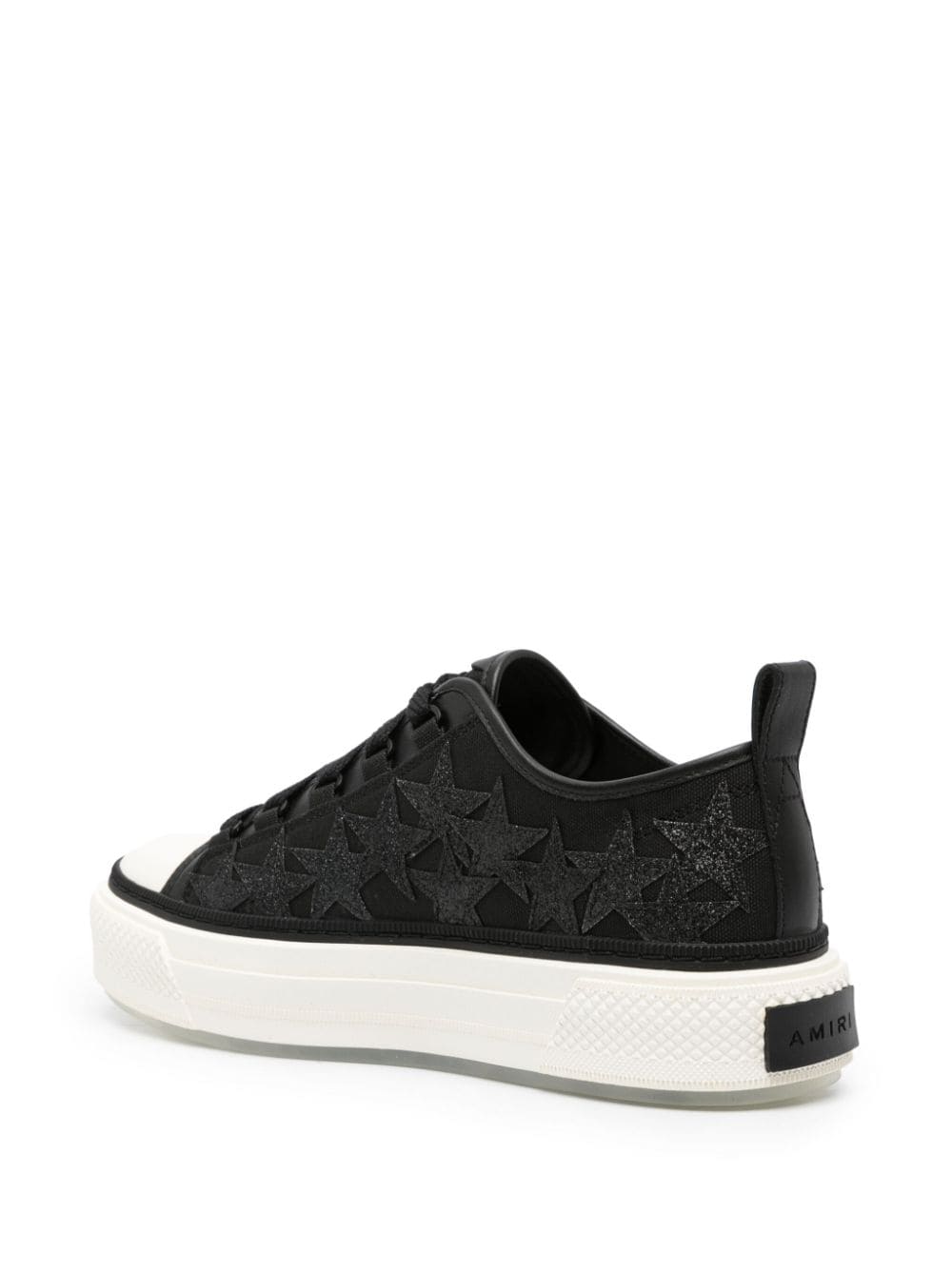 AMIRI  star-embroidered canvas sneakers