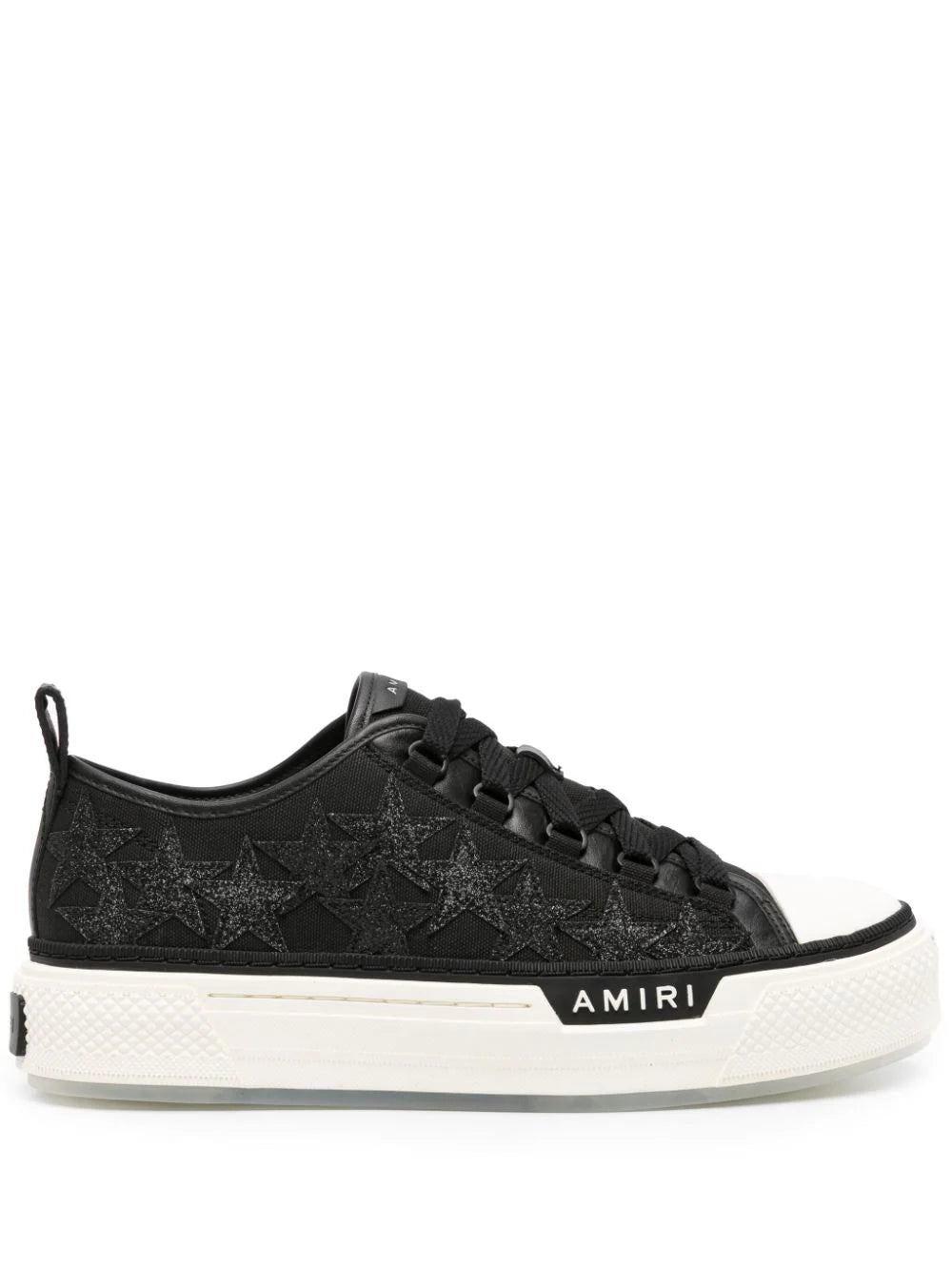 AMIRI  star-embroidered canvas sneakers