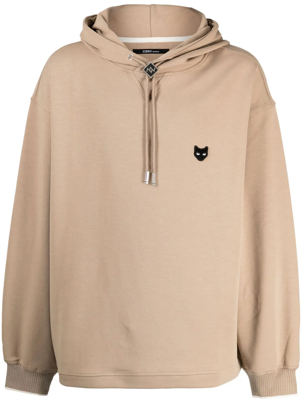 ZZERO BY SONGZIO Panther drawstring hoodie