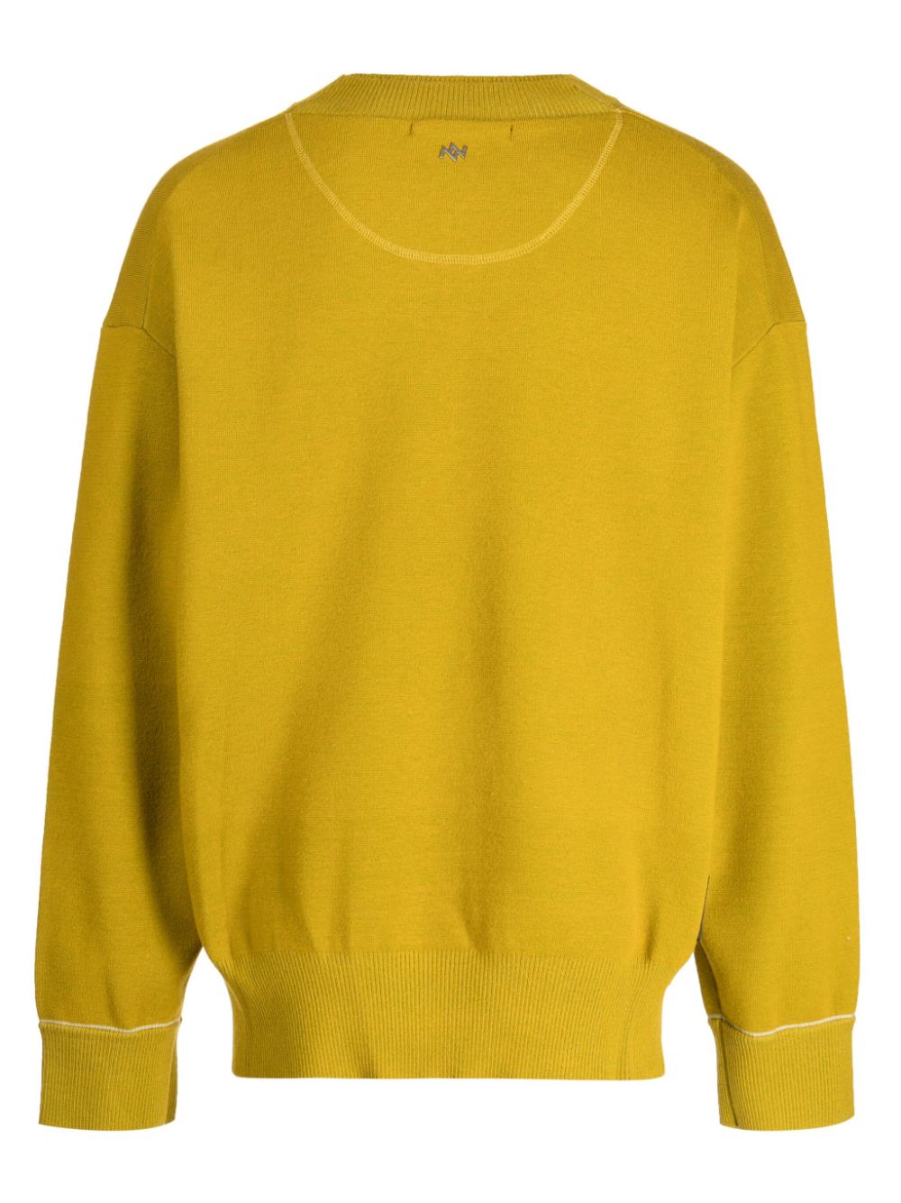 ZZERO BY SONGZIO  Trace Pocket Panther V-neck jumper