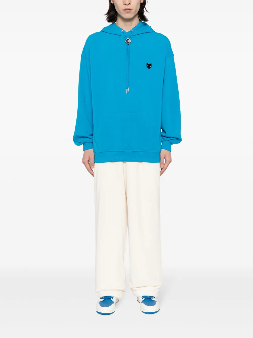 ZZERO BY SONGZIO Innoncence Panther drawstring hoodie