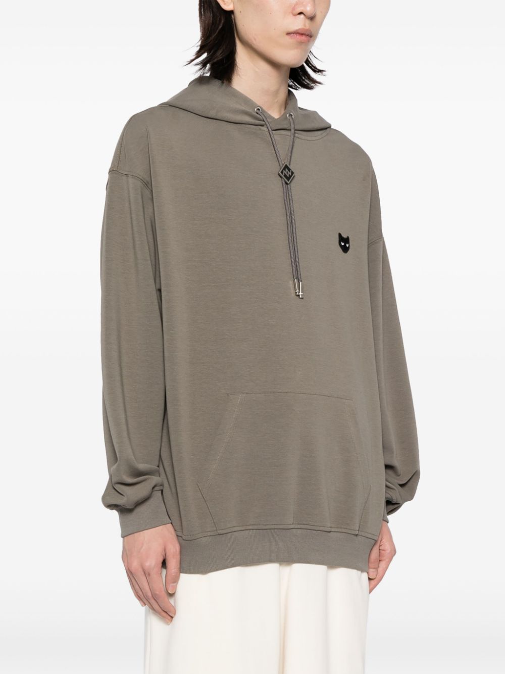 ZZERO BY SONGZIO Innoncence Panther drawstring hoodie
